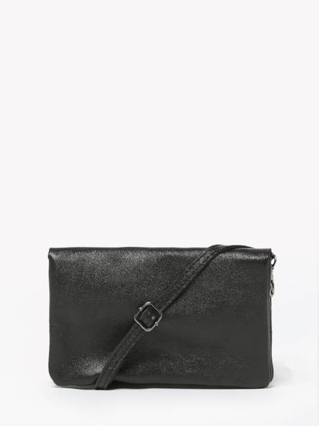 Sac Bandoulière Nine Cuir Milano Noir nine NI23067 vue secondaire 4