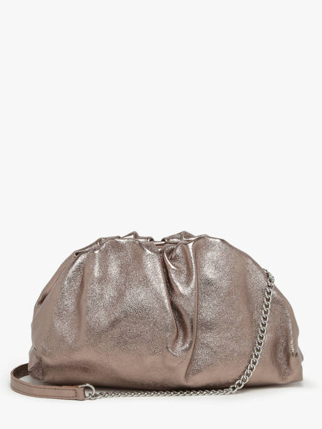 Sac Bandoulière Nine Cuir Milano Argent nine NI23112 vue secondaire 4