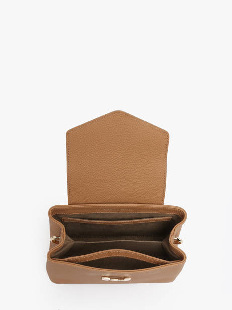 Sac Bandoulière Poppy Cuir Nathan baume Marron eden 2 vue secondaire 3