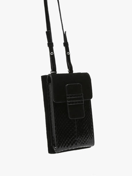 Étui Téléphone New Zack Cuir Great by sandie Noir new zack SNA vue secondaire 2
