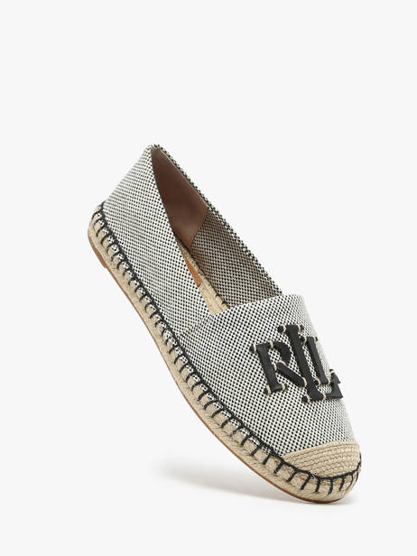 Espadrilles En Cuir Lauren ralph lauren Noir women 92740002 vue secondaire 1