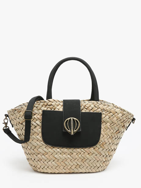 Sac Porté Main Panier Papier Le voyage en panier Noir panier PM765