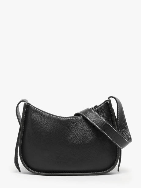 Sac Bandoulière Foudre Cuir Etrier Noir foudre EFOD089S vue secondaire 4