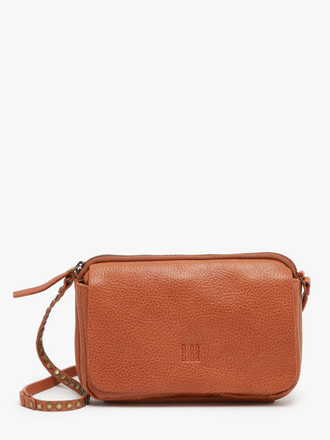 Sac Bandoulière Leather Cuir Biba Marron leather BET6L
