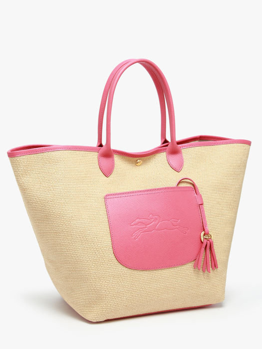 Longchamp Le panier pliage Besaces Rose