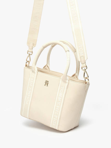 Sac Porté Main Th Logotape Tommy hilfiger Blanc th logotape AW17201 vue secondaire 2