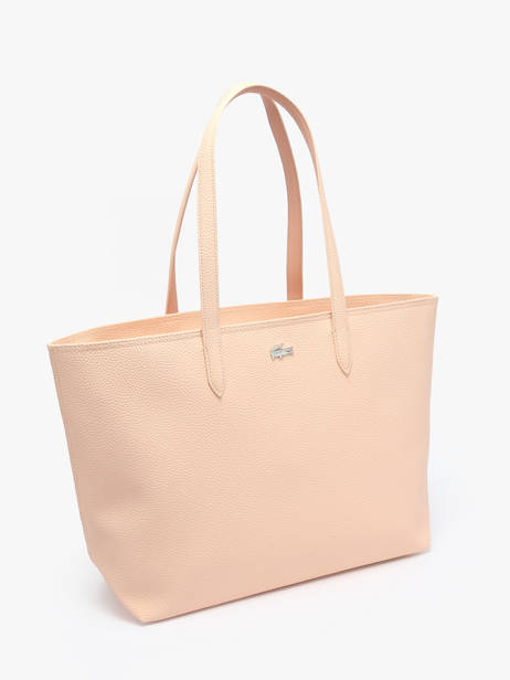 Cabas Anna Lacoste Rose anna NF4823AA vue secondaire 2