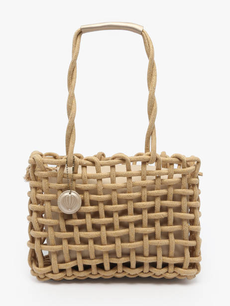 Sac à Main Crochet Le voyage en panier Marron crochet PM853