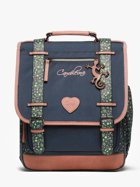 Sac à Dos Vintage Fantasy 2 Compartiments Cameleon Bleu vintage fantasy SD39