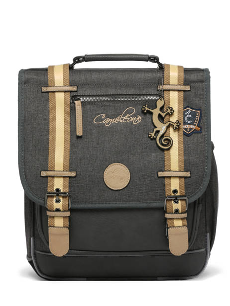 Sac à Dos Vintage Urban 2 Compartiments Cameleon Gris vintage urban SD39 vue secondaire 7