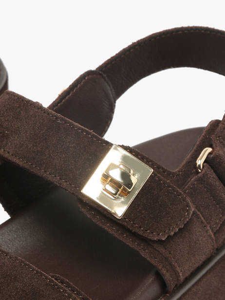 Sandales Bigmona En Cuir Steve madden Marron women 11003034 vue secondaire 2