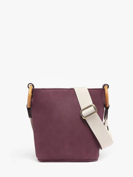Sac Bandoulière Crocus Woomen Violet crocus WCRO22 vue secondaire 4