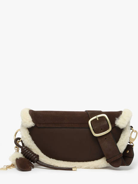 Sac Bandoulière Alpin Cuir Etrier Marron alpin EALP050S vue secondaire 4