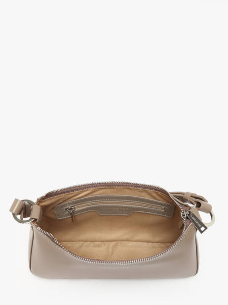 Sac Bandoulière Suave Cuir Lancaster Gris suave ace 22 vue secondaire 3