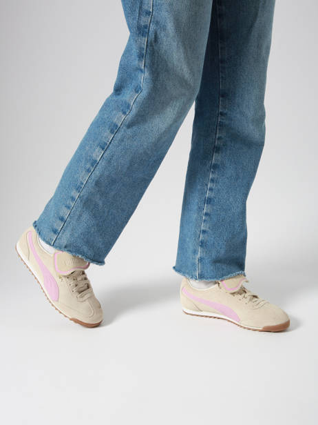 Sneakers En Cuir Puma Beige women 40378001 vue secondaire 1