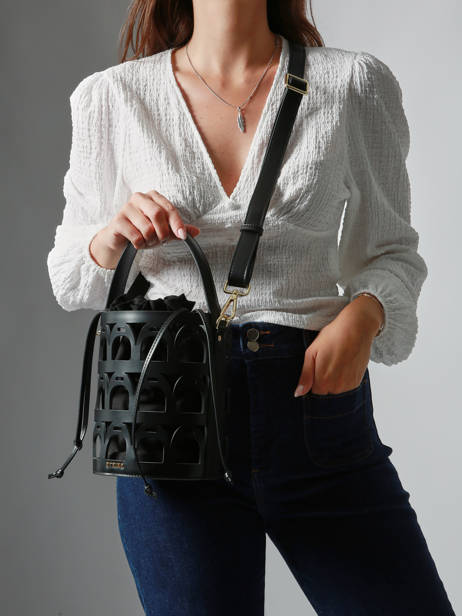 Sac Seau Epona Cuir Etrier Noir epona EEPO136M vue secondaire 2