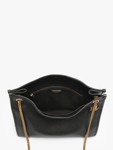 Sac Porté épaule Bradley Cuir Lauren ralph lauren Noir bradley 31969352 vue secondaire 2