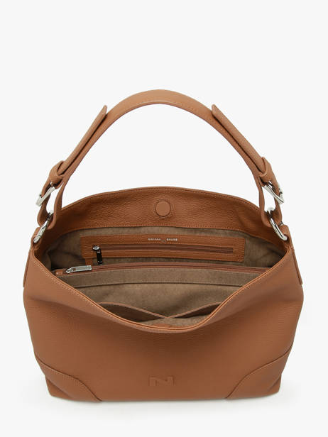 Sac Porté épaule Tango Bis Cuir Nathan baume Marron nathan 52 vue secondaire 3