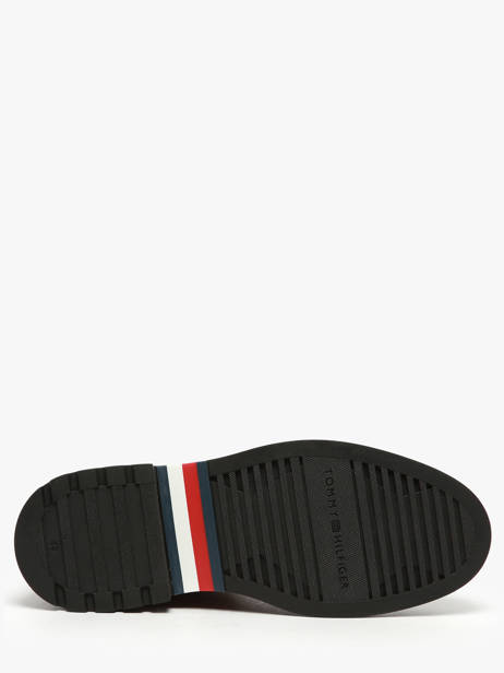 Chelsea Boots En Cuir Tommy hilfiger Marron men 5592GVQ vue secondaire 4