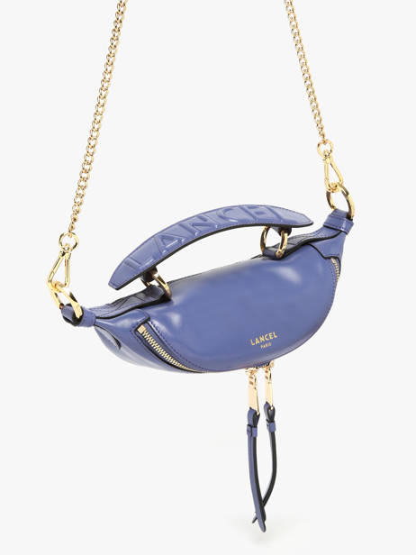 Sac Xs Origami Cuir Lancel Bleu origami A12526 vue secondaire 2