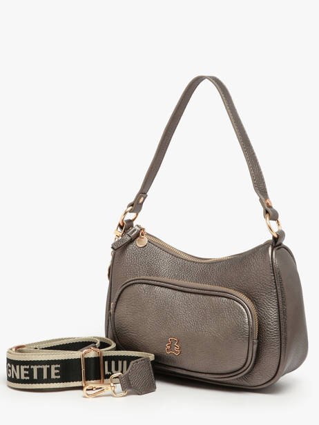 Sac Porté épaule Pocket Lulu castagnette Argent pocket ZAHYNA vue secondaire 2