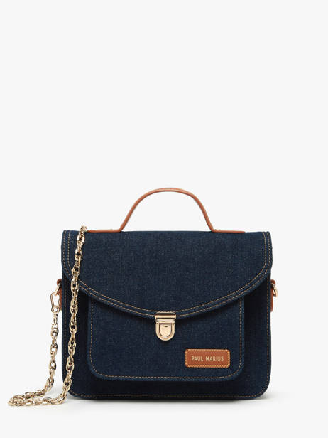 Sac Bandoulière Melle George Denim Brut Paul marius Bleu denim brut GEOR2DEB