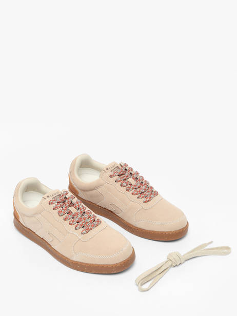 Sneakers En Cuir Faguo Beige men 25CG0202 vue secondaire 1