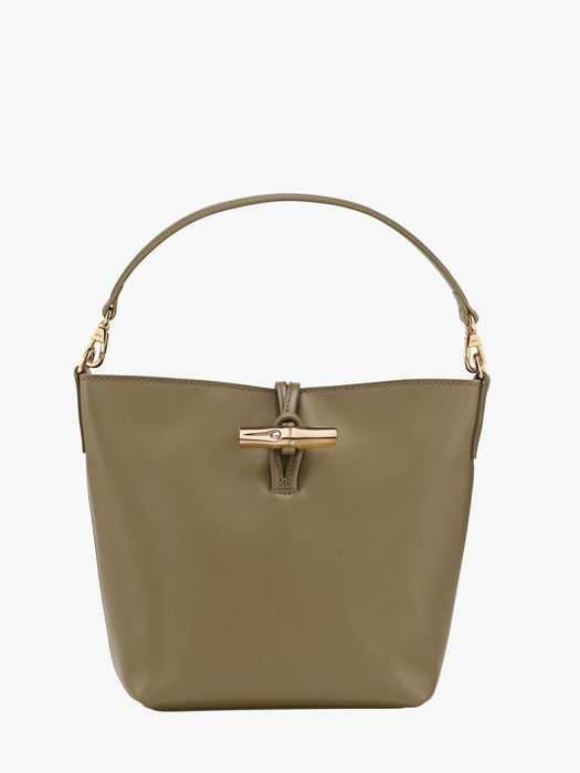 Longchamp Le roseau sleek Sacs porté travers Vert
