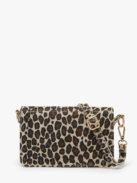 Sac Bandoulière Velvet Leopardo Milano Beige velvet leopardo VL260612 vue secondaire 4
