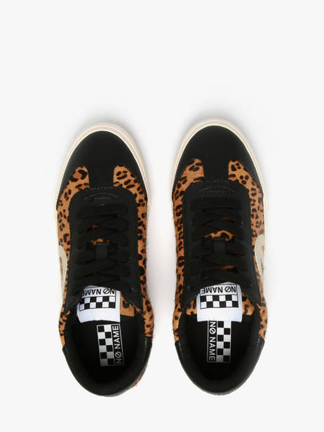 Sneakers En Cuir No name Marron women ACPN04KC vue secondaire 3