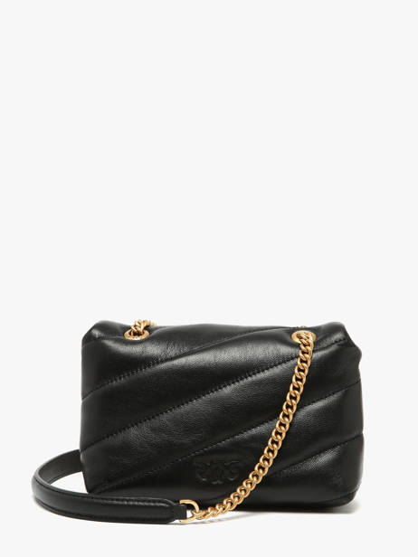 Leather Love Baby Puff Crossbody Bag Pinko Black love bag puff A0F2 other view 4