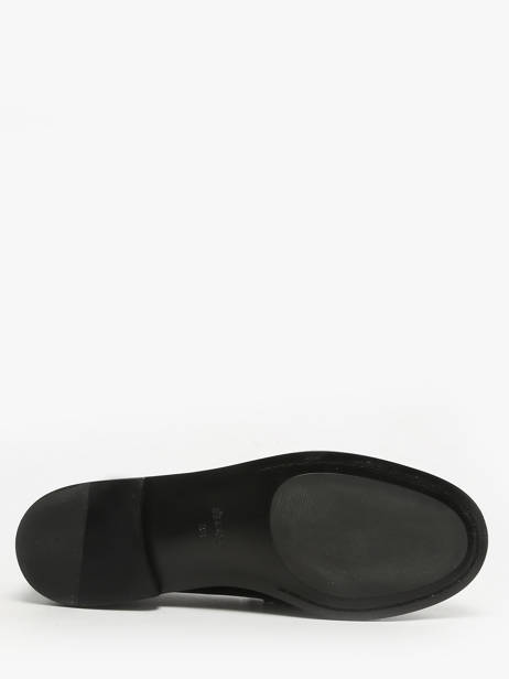 Mocassins En Cuir Inuovo Noir women LFG005 vue secondaire 4