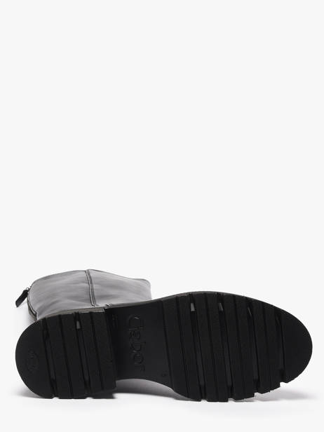 Bottes à Talon En Cuir Gabor Noir women 27 vue secondaire 4