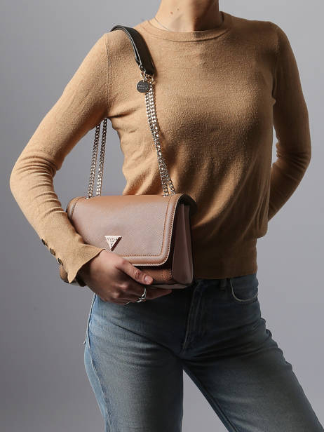 Sac Bandoulière Noelle Guess Marron noelle ZG967221 vue secondaire 1