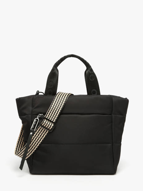 Sac Porté Main Et Bandoulière Cumulus Nylon Recyclé Aube Noir cumulus 101CS04