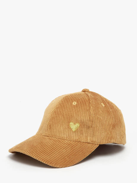 Casquette Pieces Jaune jenny 17147192 vue secondaire 1