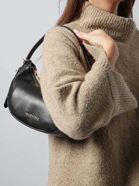 Sac Porté épaule Winnie Re Valentino Noir winnie re VBS9E313 vue secondaire 1