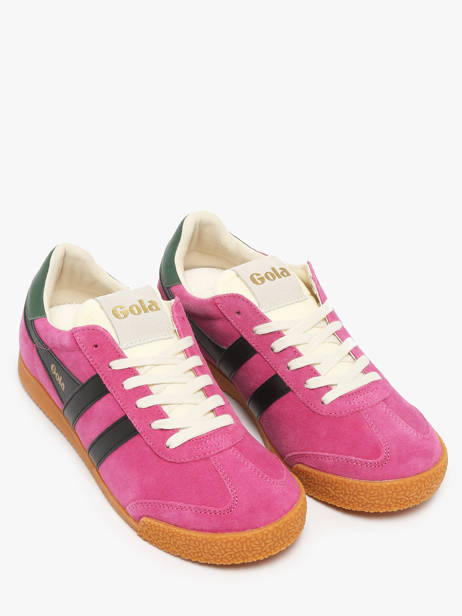 Sneakers Elan En Cuir Gola Rose women CLB538 vue secondaire 1