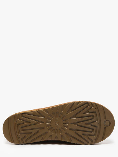 Chaussons En Cuir Ugg Beige men 1174671 vue secondaire 4