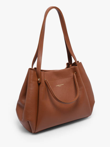 Sac Porté épaule Foulonne Double Louisa Lancaster Marron foulonne double louisa 90 vue secondaire 1