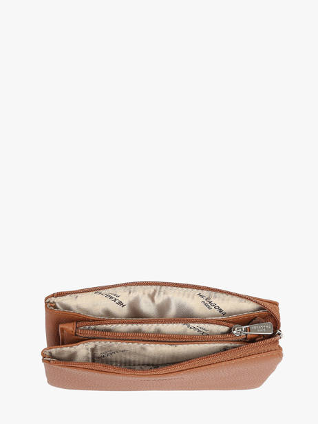 Porte-monnaie Confort Cuir Hexagona Marron confort 468321 vue secondaire 1