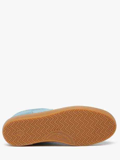 Sneakers En Cuir Victoria Bleu women 1126212 vue secondaire 4