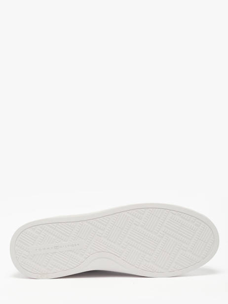 Sneakers En Cuir Tommy hilfiger Blanc women 91050GE vue secondaire 4