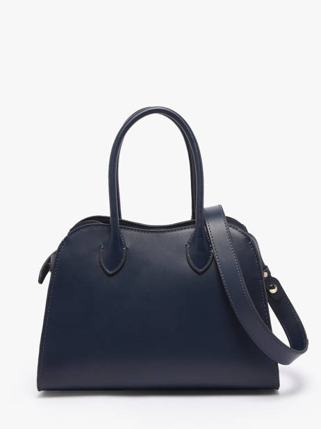 Sac Porté Main Donna Hopper Cuir Lancaster Bleu donna hopper 120 vue secondaire 4