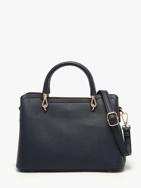 Sac Bandoulière Grained Miniprix Bleu grained H6931 vue secondaire 3