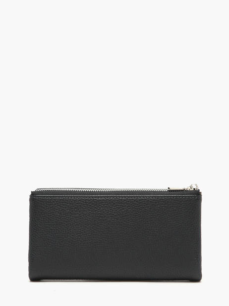 Portefeuille Porte-monnaie Grained Miniprix Noir grained F5039 vue secondaire 2