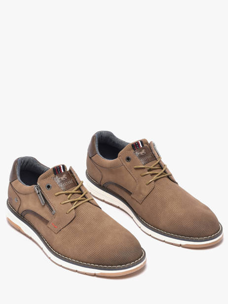 Chaussures De Ville Mustang Beige men M0031002 vue secondaire 1