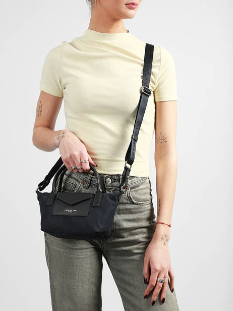 Sac Bandoulière Smart Kba Nylon Lancaster Bleu smart kba 39 vue secondaire 1