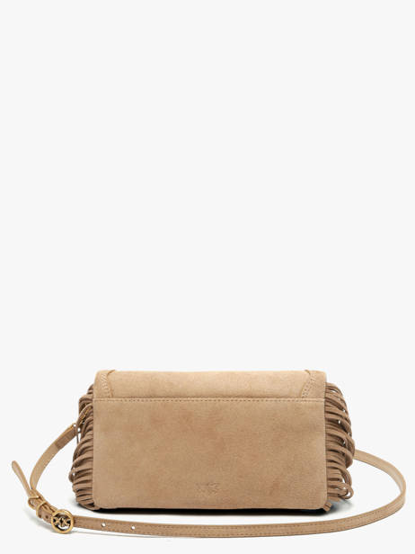 Sac Bandoulière Love Bag Soft Cuir Pinko Beige love bag soft 6023A39A vue secondaire 5