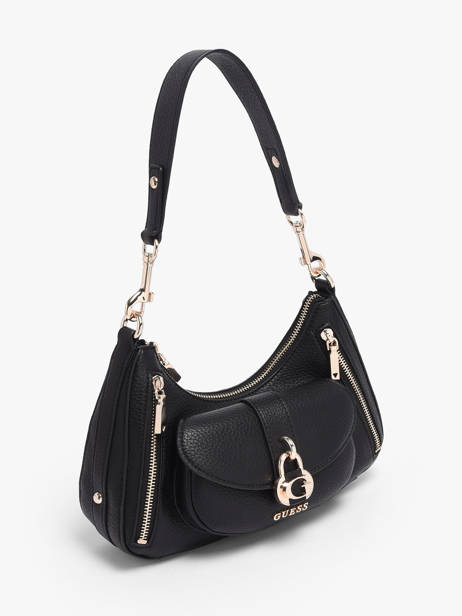 Sac Porté épaule Jessa Polyester Guess Noir jessa BG836218 vue secondaire 2